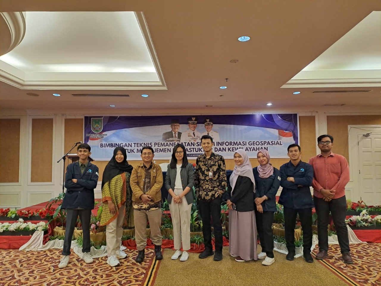 Program Studi Teknik Geomatika diundang sebagai Narasumber Utama dalam Bimbingan Teknis Pemanfaatan Geospasial di Kota Batam