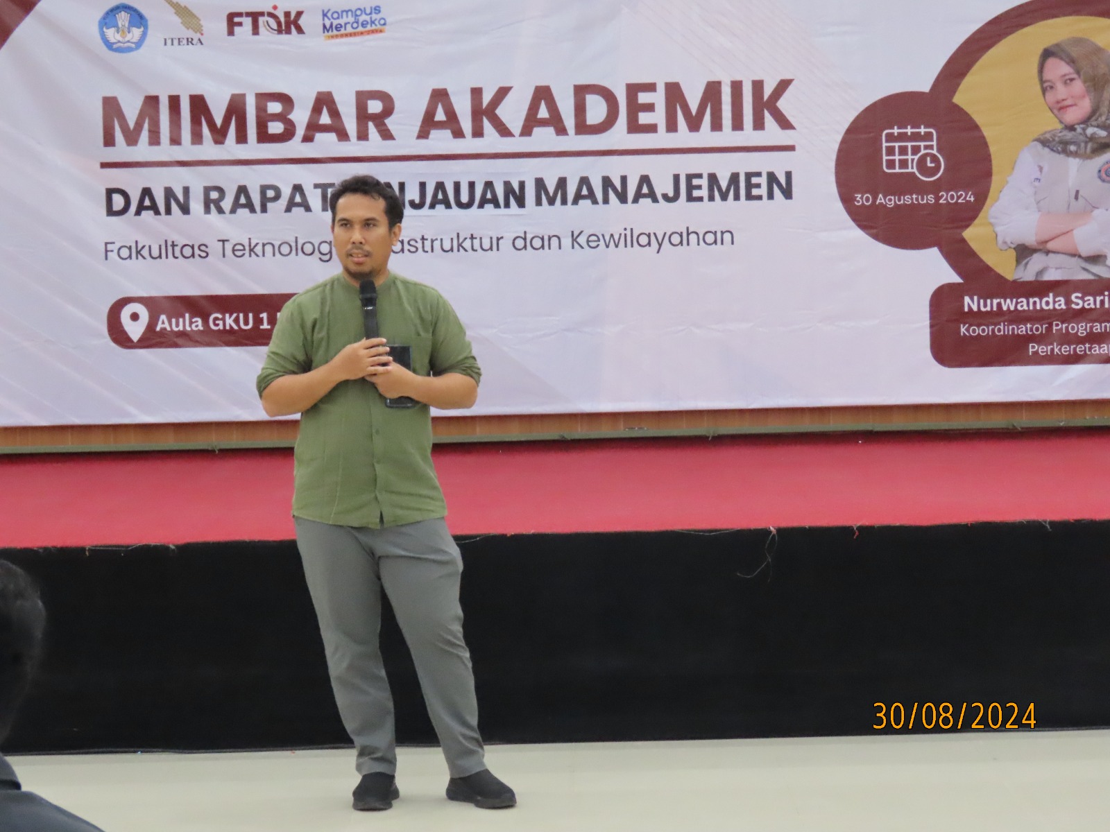 Monintoring dan Evaluasi, Mimbar Akademik, dan Rapat Tinjauan Manajemen Fakultas Teknologi Infrastruktur dan Kewilayahan Institut Teknologi Sumatera