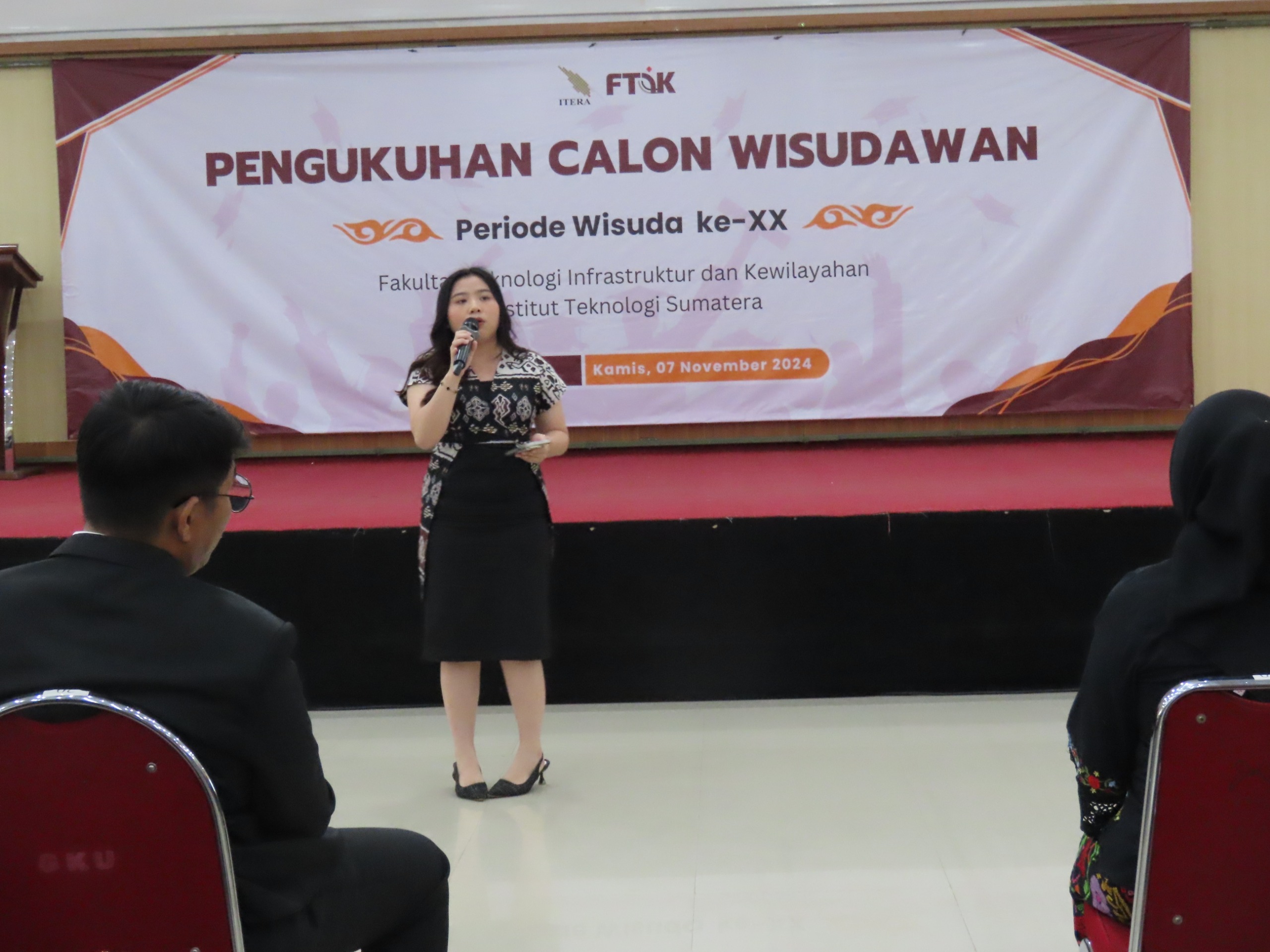 Fakultas Teknologi Infrastruktur dan Kewilayahan Adakan Sosialisasi Peluang Karir pada Yudisium Akbar FTIK